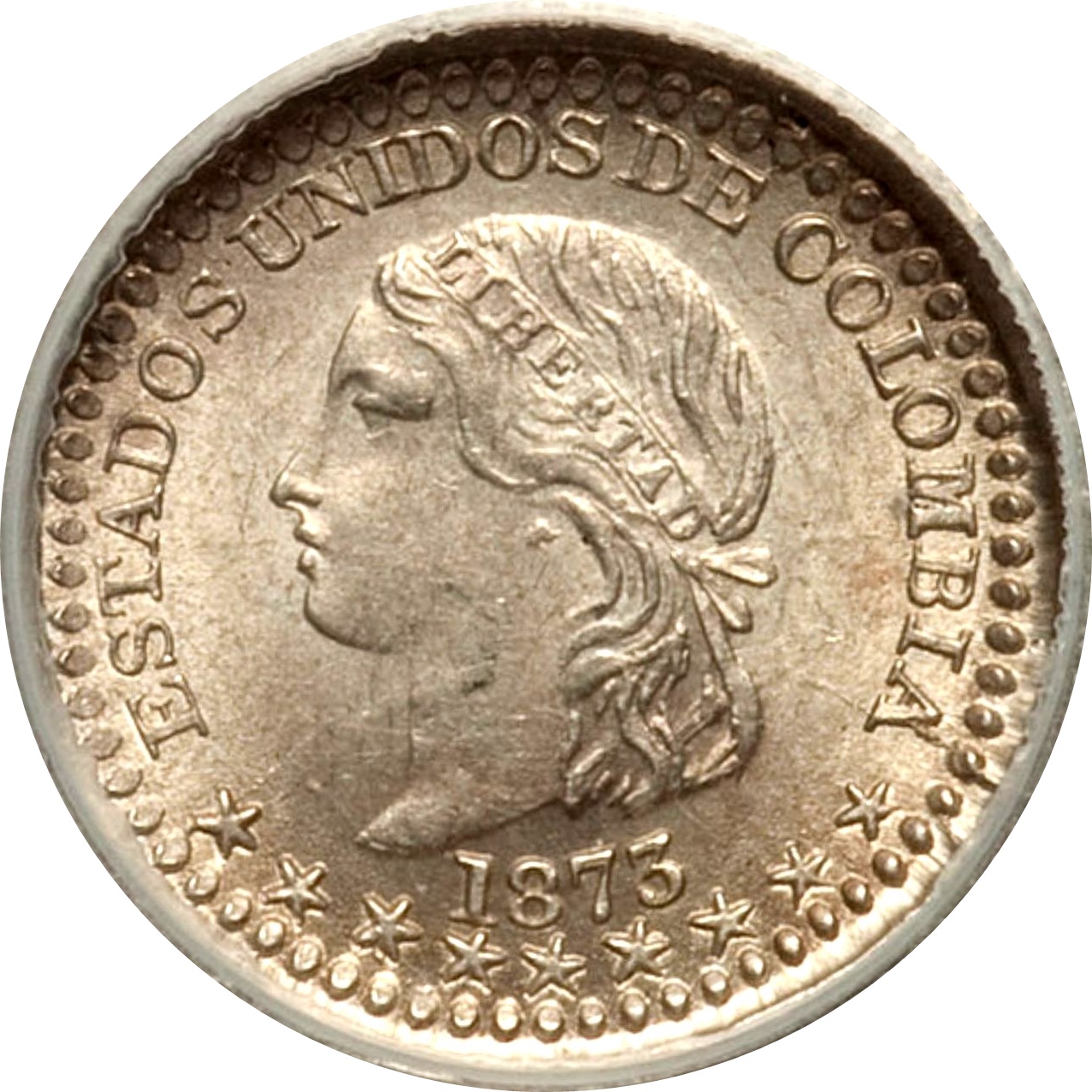 1872 5 Ce MS
