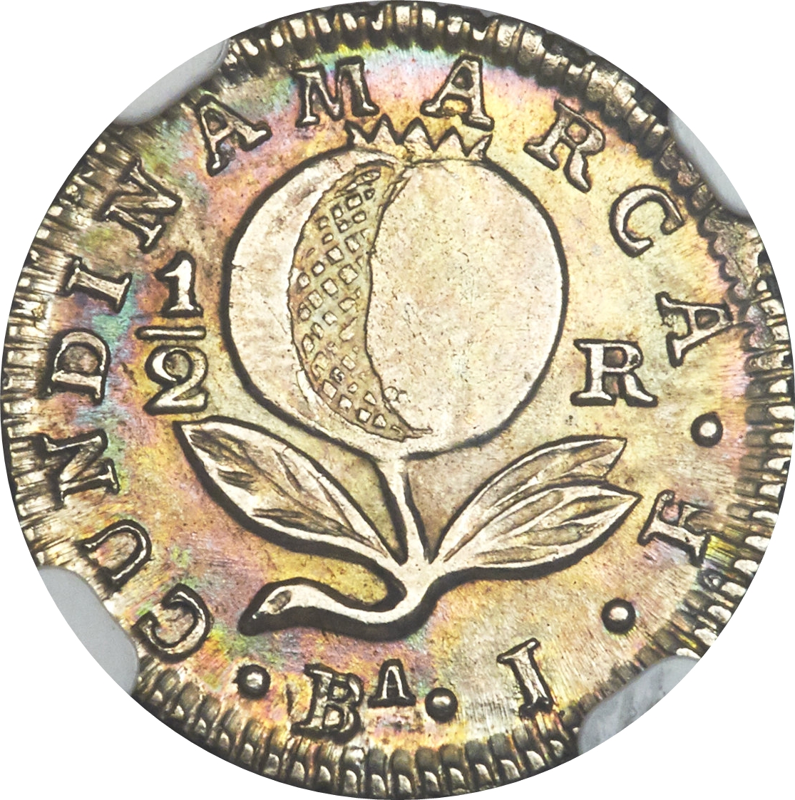 1821  ½ Re MS
