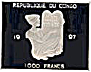 1997 1000 Fr CF Proof PR