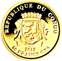 2015 50 Fr CF Proof PR