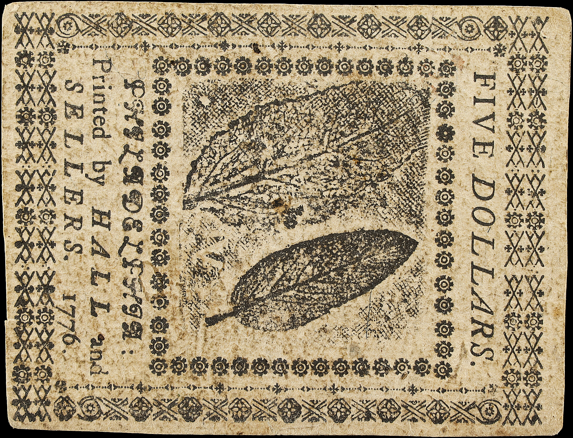 Nov 2, 1776 $5  Continental Congress (Fr. CC50) thumbnail 20