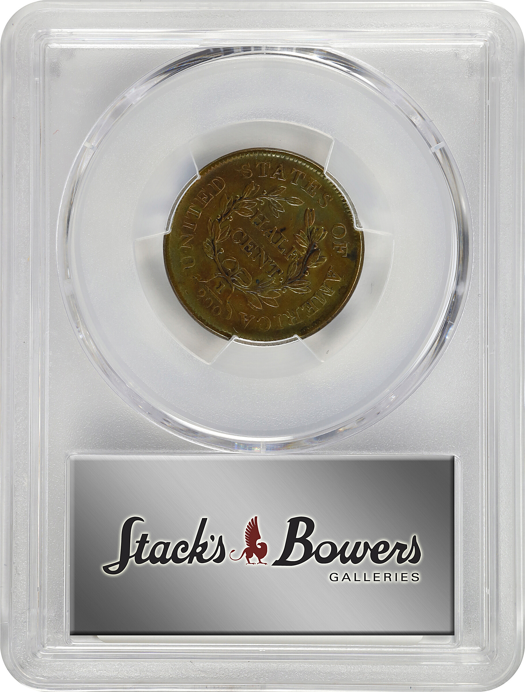 1806 1/2c Small 6, No Stems, C-1 MS BN AG3 BN thumbnail 5