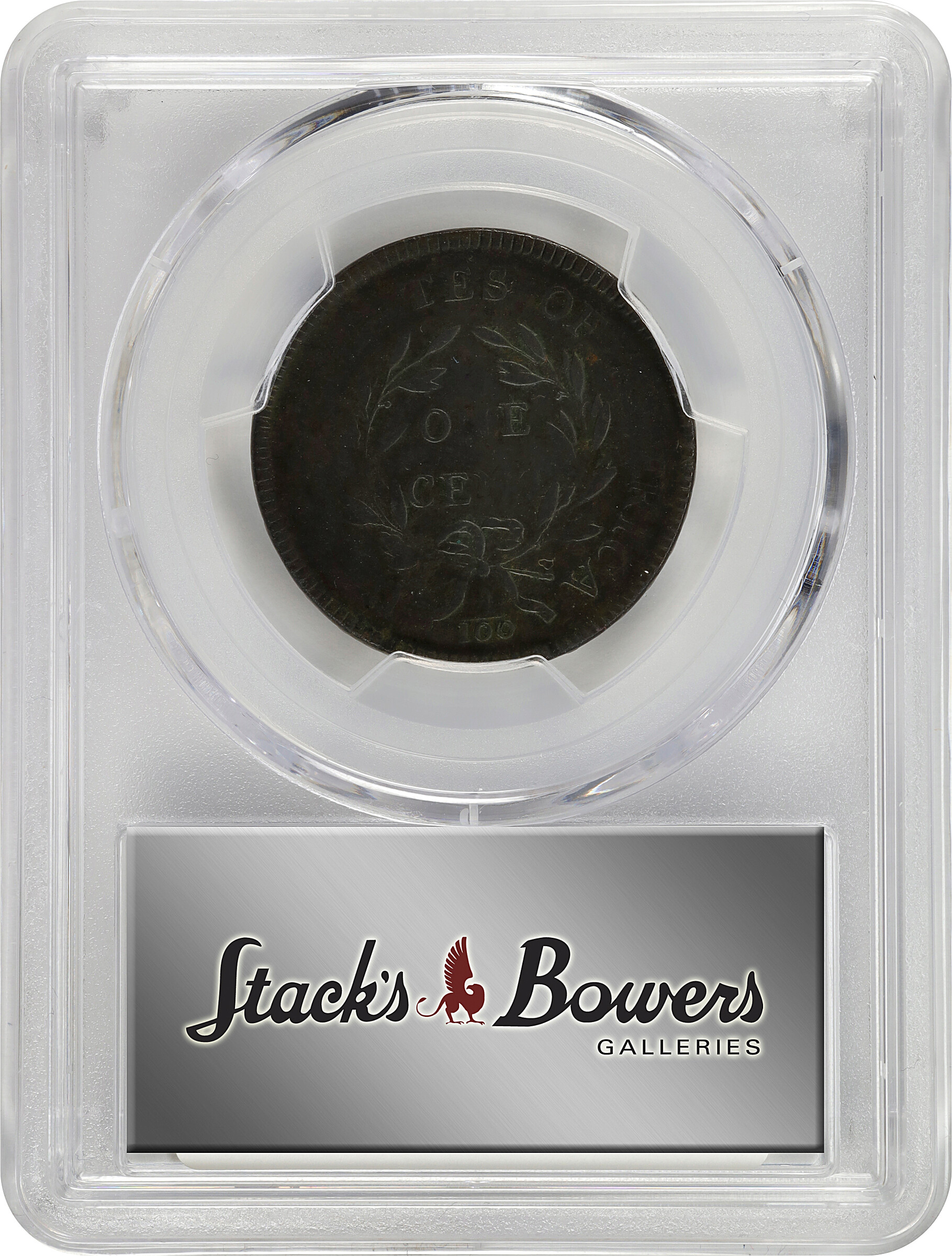 1797 1c Reverse of 1795, Gripped Edge, S-120b  MS BN thumbnail 15