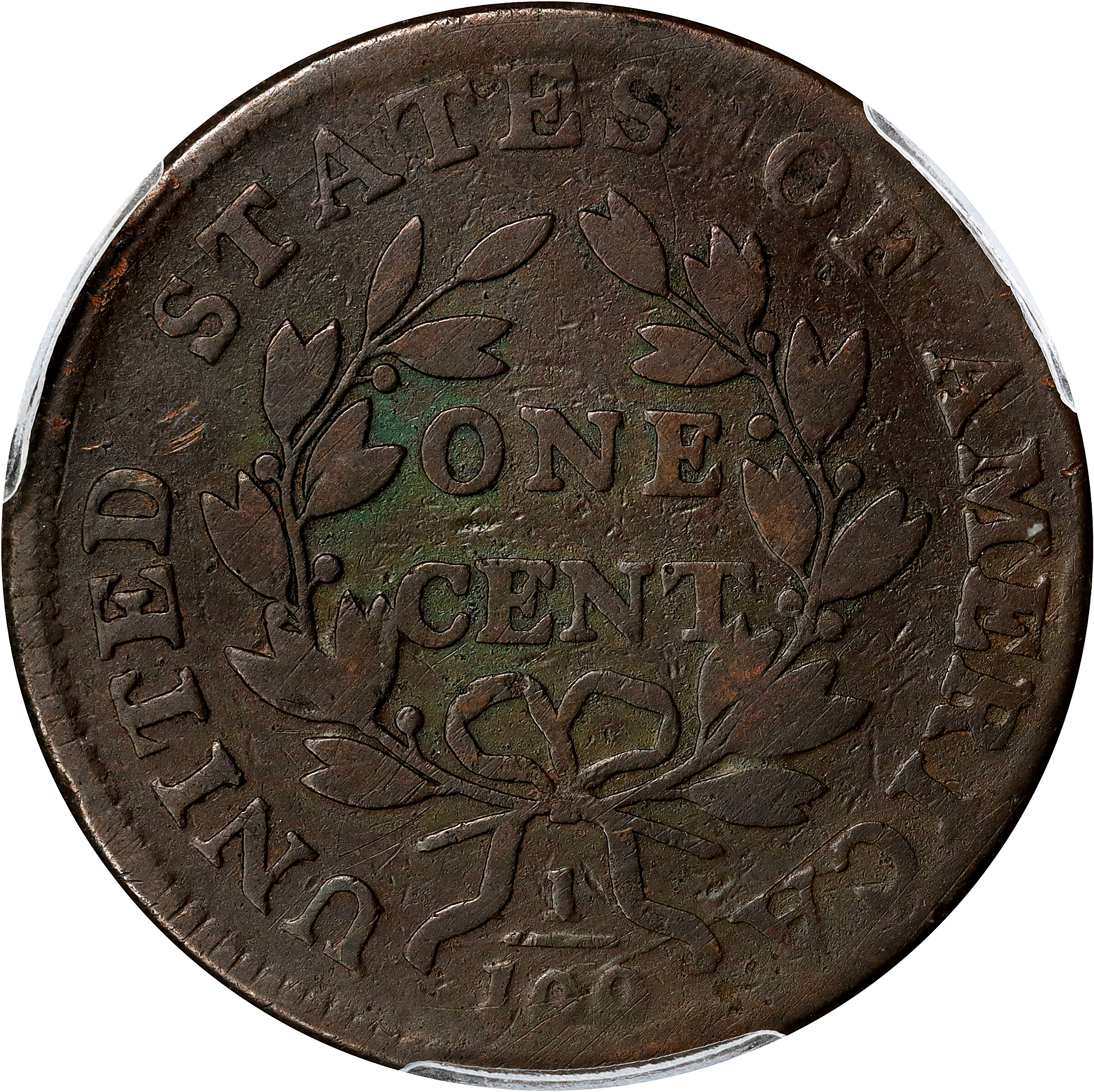 1800 1c Normal Date, S-206  MS BN thumbnail 17