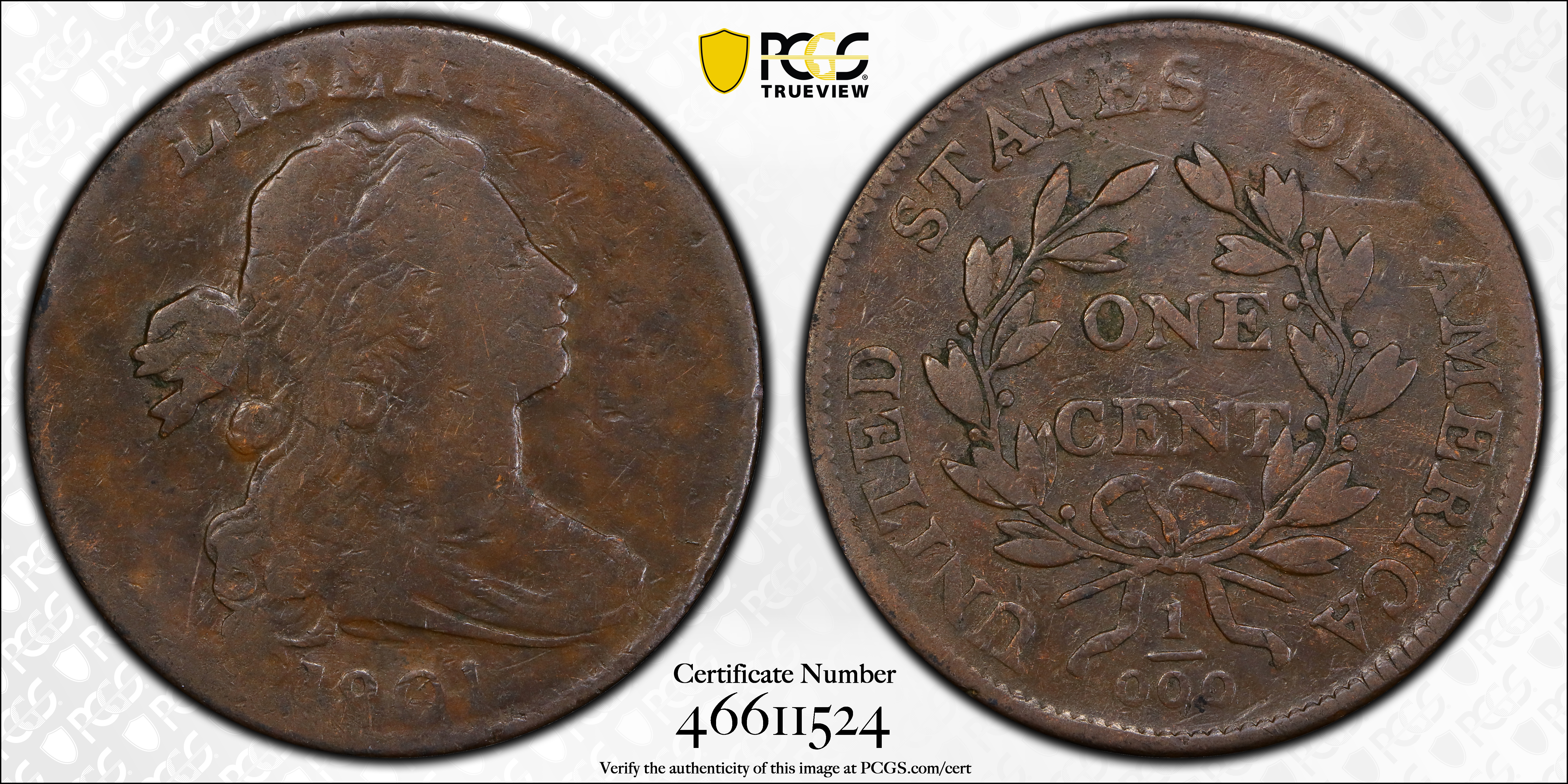 1801 1c 1/000, S-220  MS BN thumbnail 17