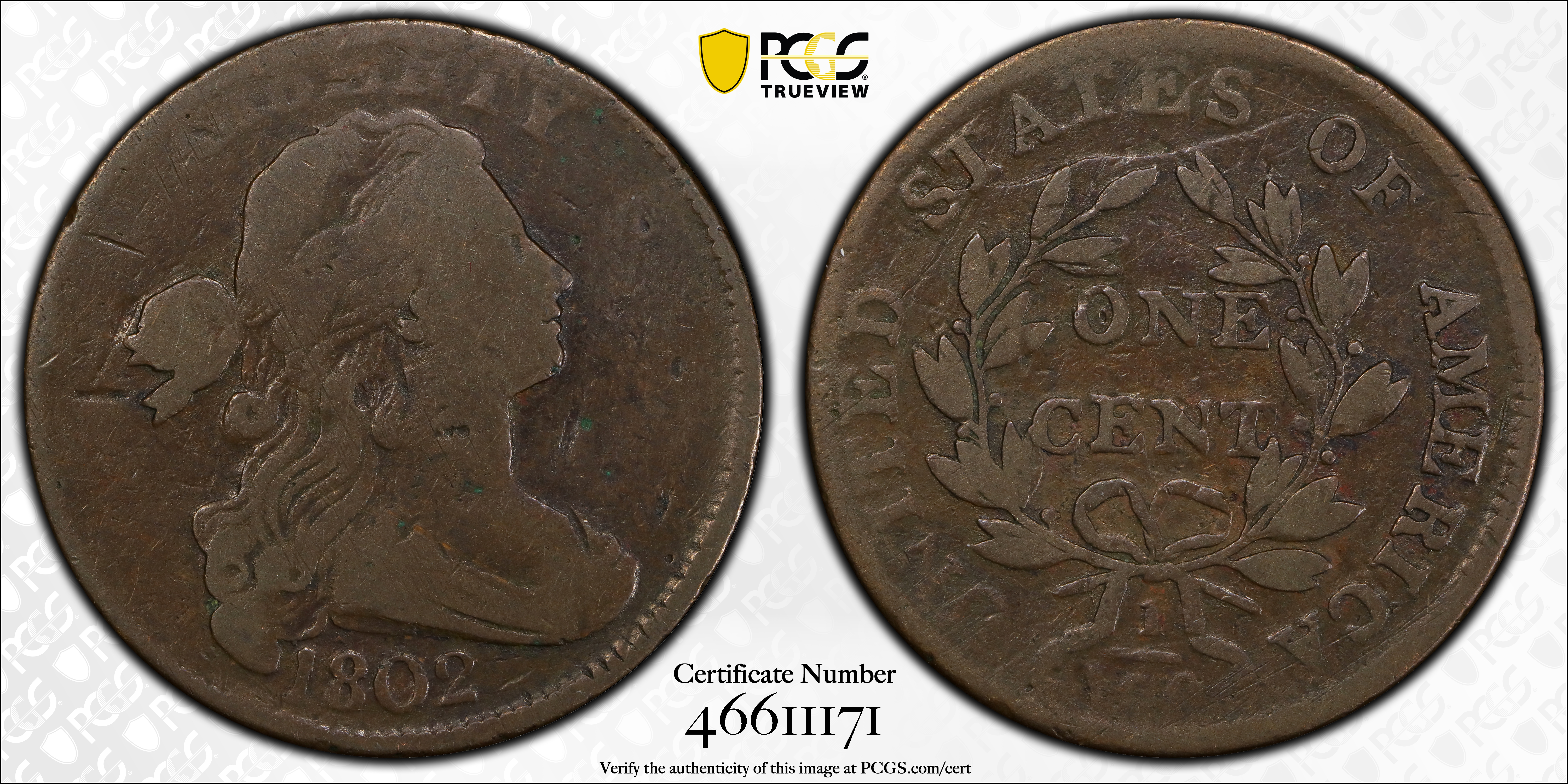 1802 1c Normal Reverse, S-230  MS BN thumbnail 20