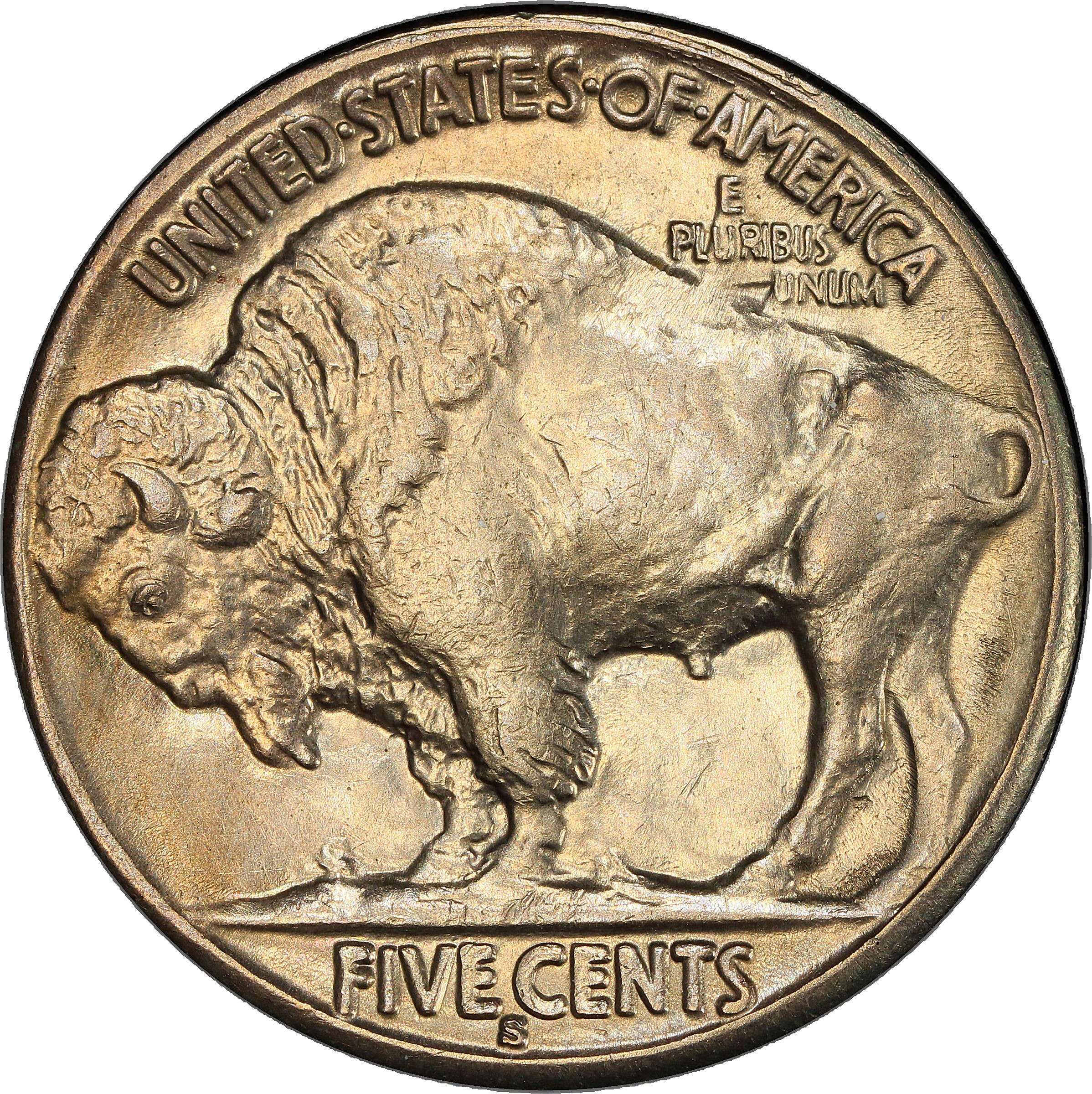 1916-S 5c AG3 thumbnail 2
