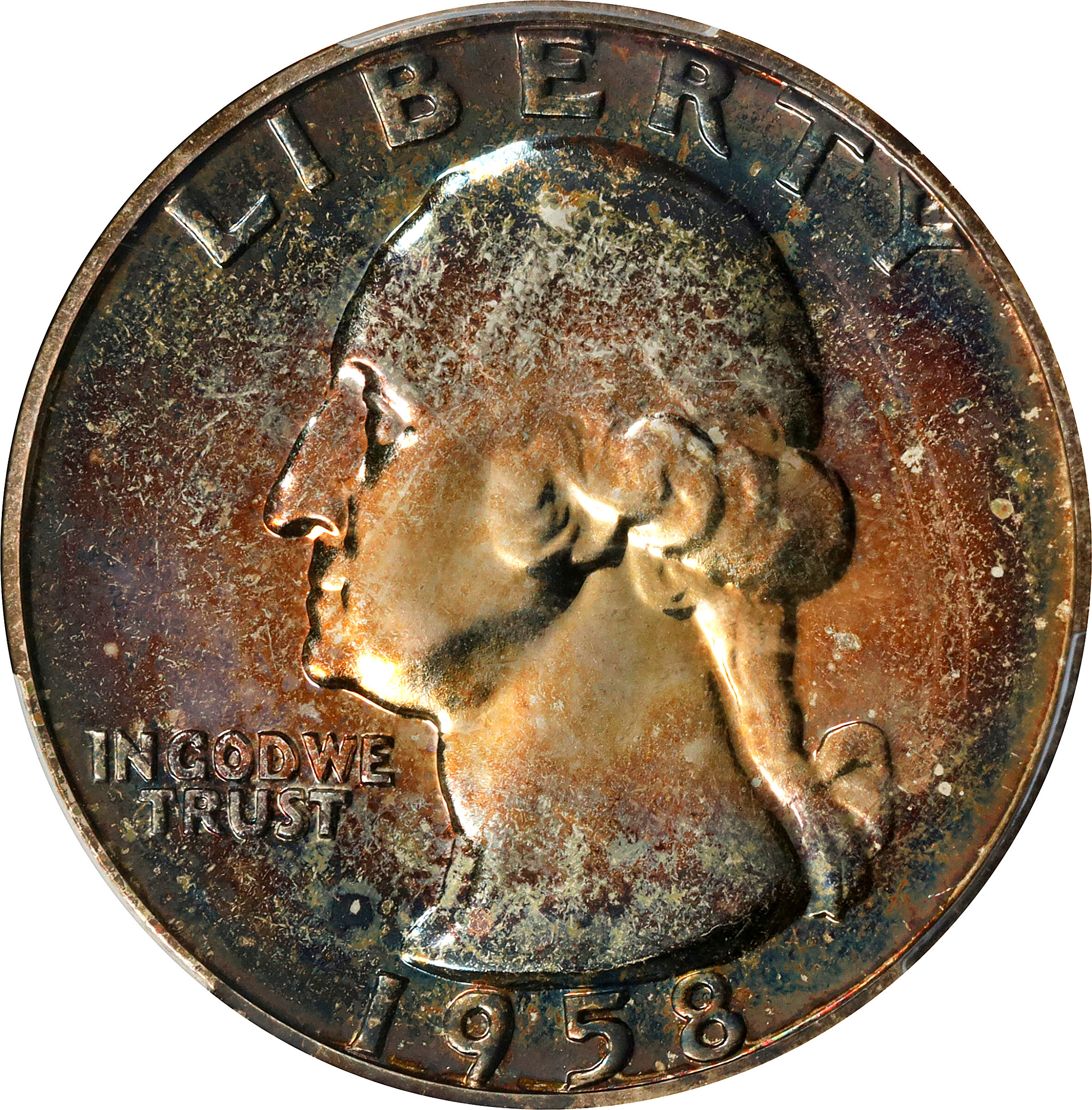 1958 Washington Quarter. Proof-67 (PCGS).
