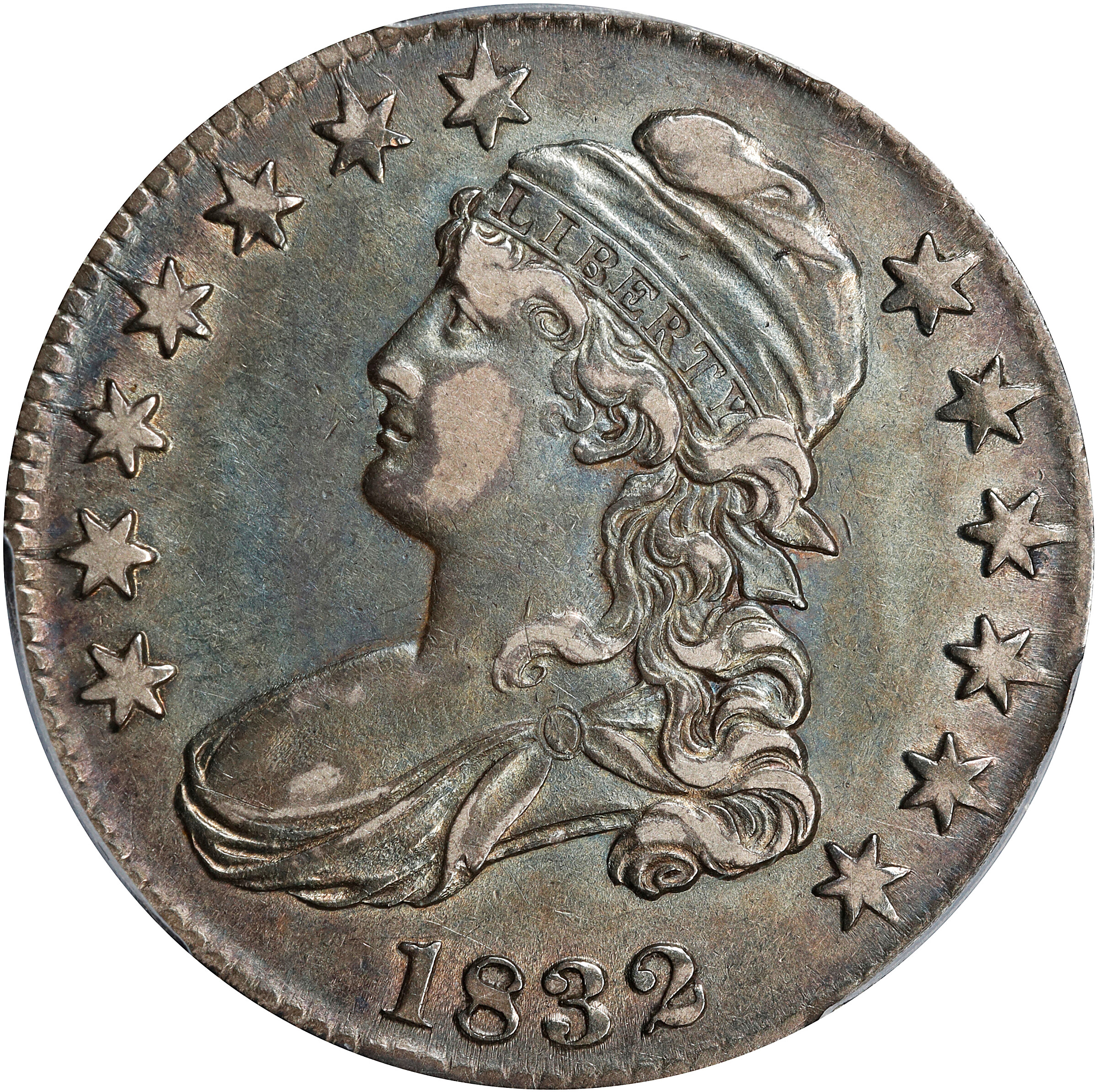 1832 Capped Bust Half Dollar. O-105. Small Letters. EF-45 (PCGS).