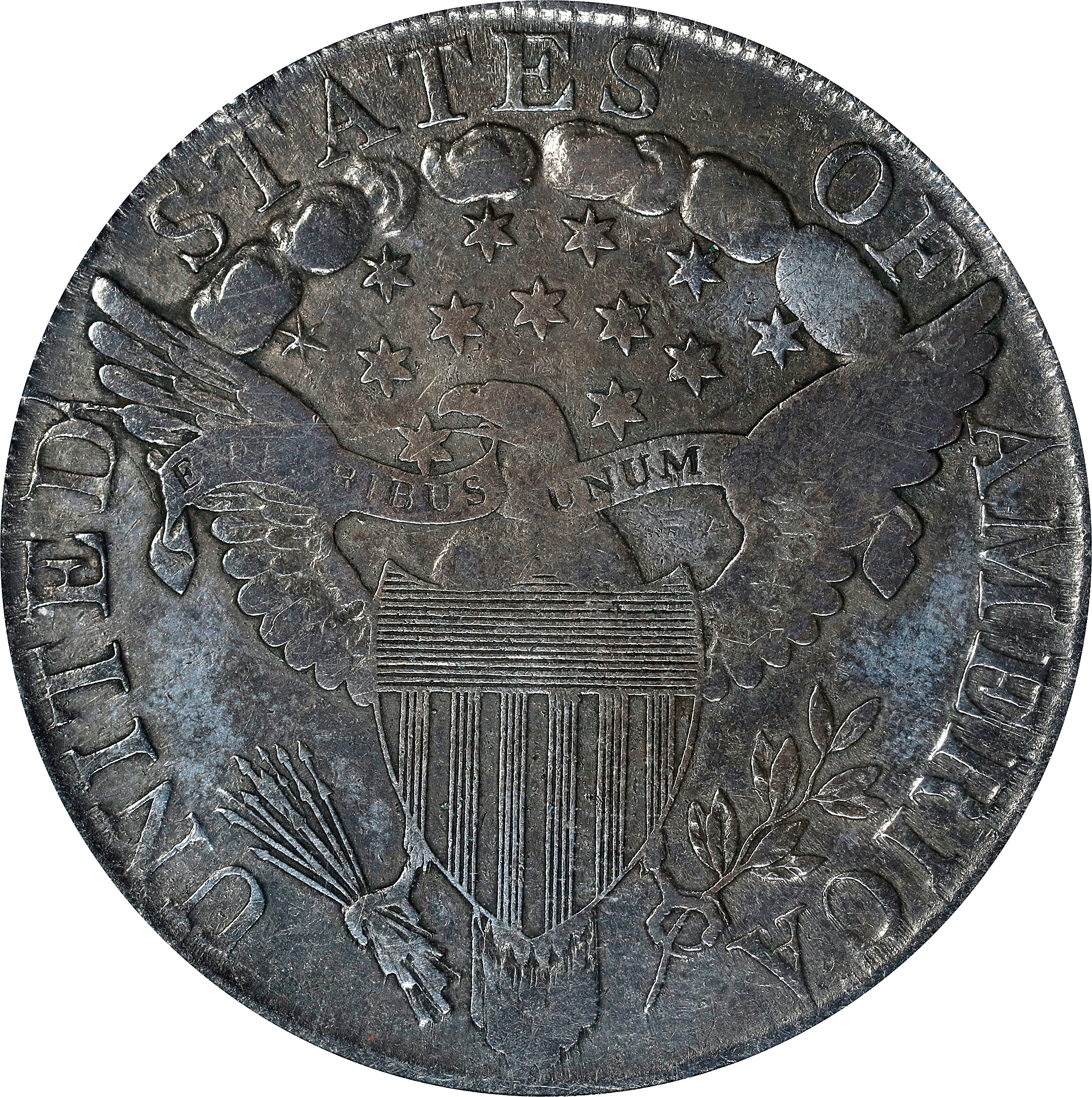 1799 $1  7x6 Stars, B-11, BB-161 G6 CAC thumbnail 9