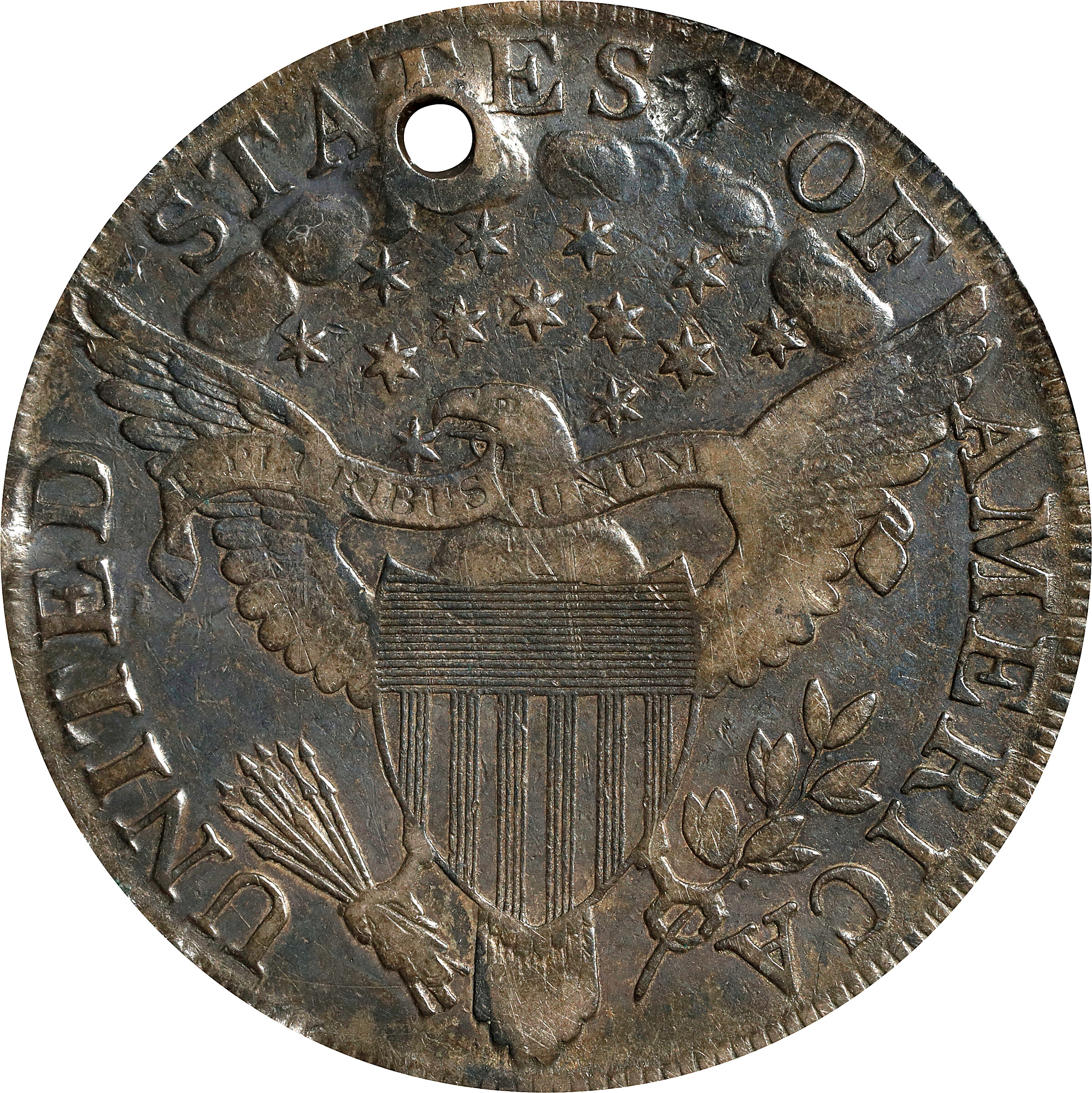 1803 $1  Large 3, B-6, BB-255 AG3 thumbnail 4