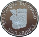 1995 1000 Fr CF Proof PR