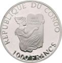 1997-1997 1000 Fr CF Proof PR