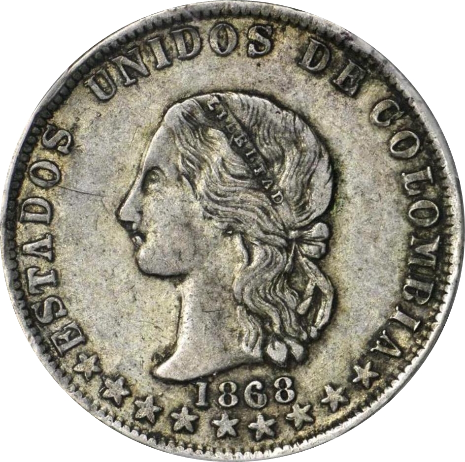 1868  ½ Pe MS