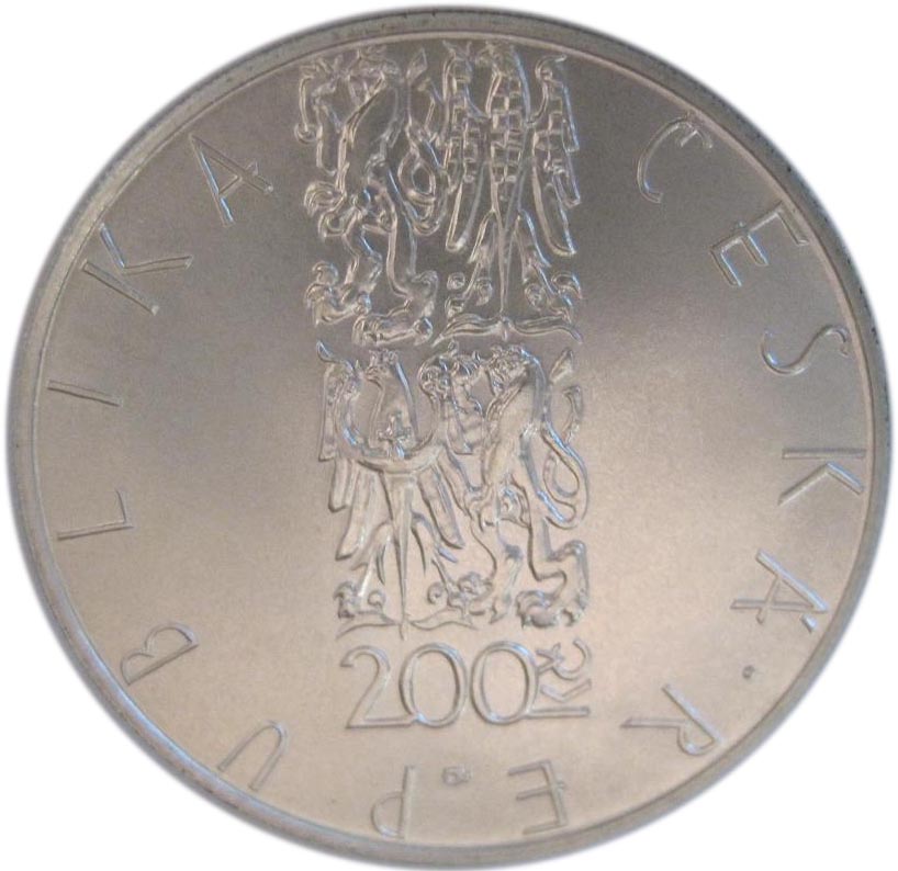 2001 200 Ko Milled edge; 1,556 pieces destroyed MS