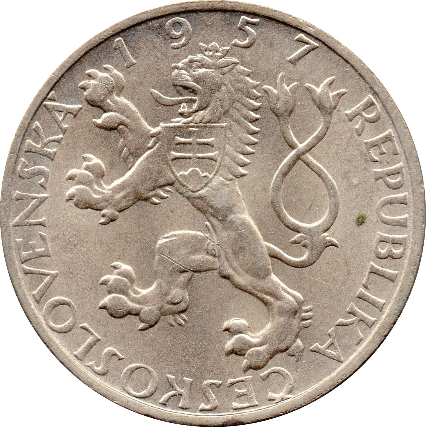 1957 10 Ko 8,622 pieces destroyed MS