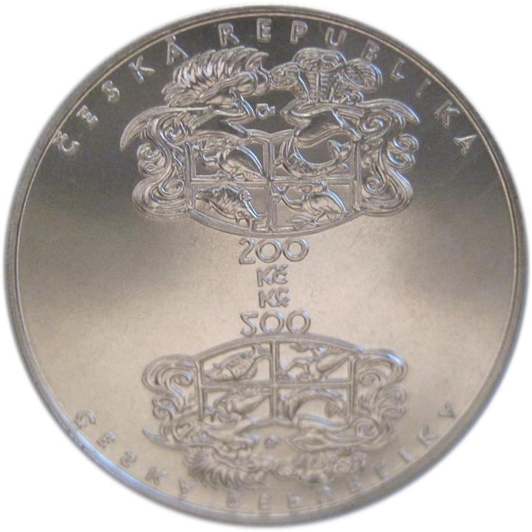 2004 200 Ko Milled edge; 1,315 pieces destroyed MS