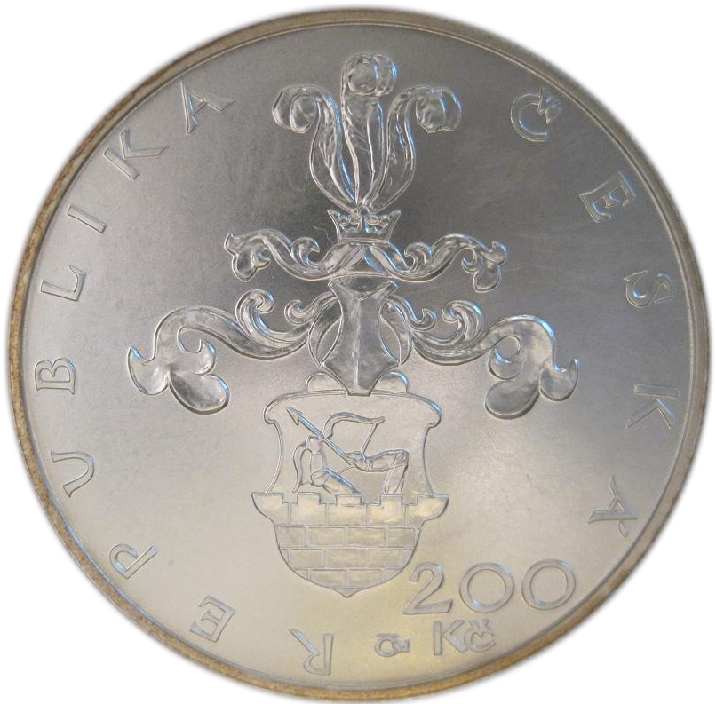 2005 200 Ko Plain edge with engraved lettering; Proof; 3 pieces destroyed PR