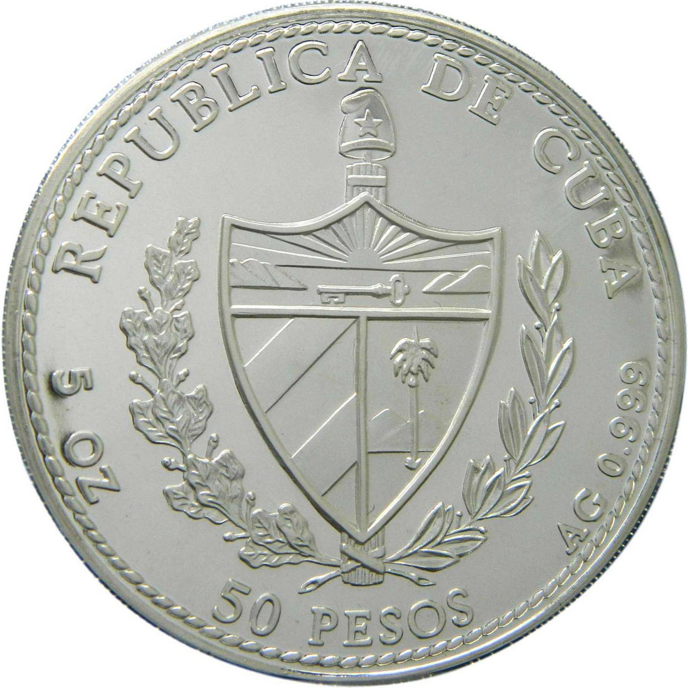 1990 50 Pe Proof PR