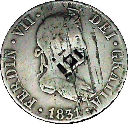 (1841-1815) 2 Re CM date 1841 MS