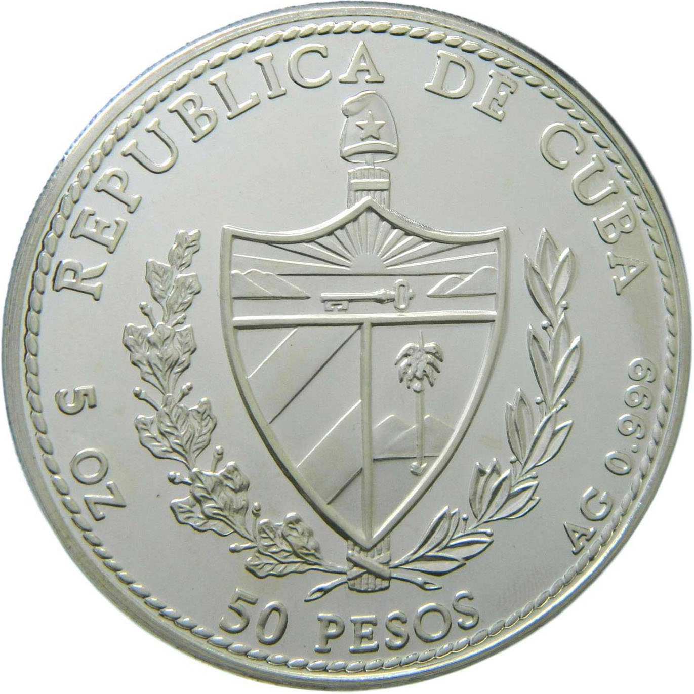 1990 50 Pe Proof PR