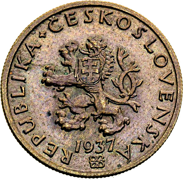 1937 20 Ha Minted after WW2 PR