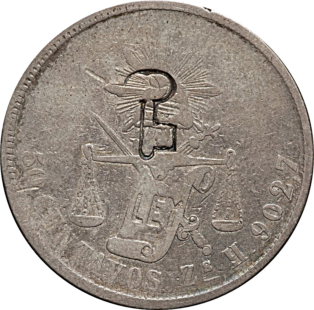 1872-1877 50 Ce Host date 1869 - 1877 MS