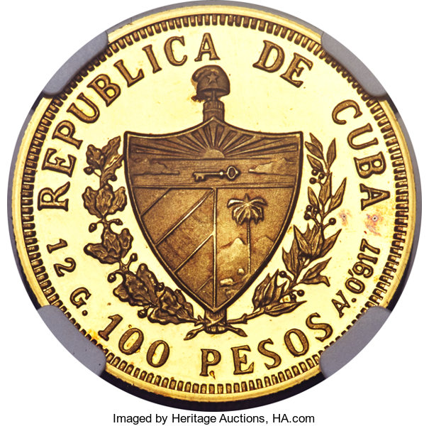 1977 100 Pe Proof PR