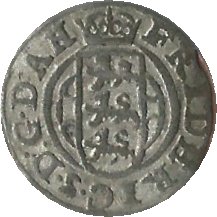 1667 2 Sk Da km# 249.2; obv legend: 3·D·G·DAN MS