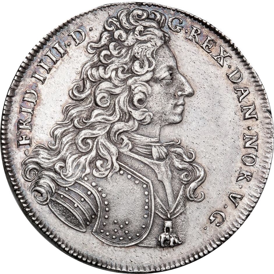 1704 6 Ma KM479.1 - Obverse legend: FRID • IIII..... MS