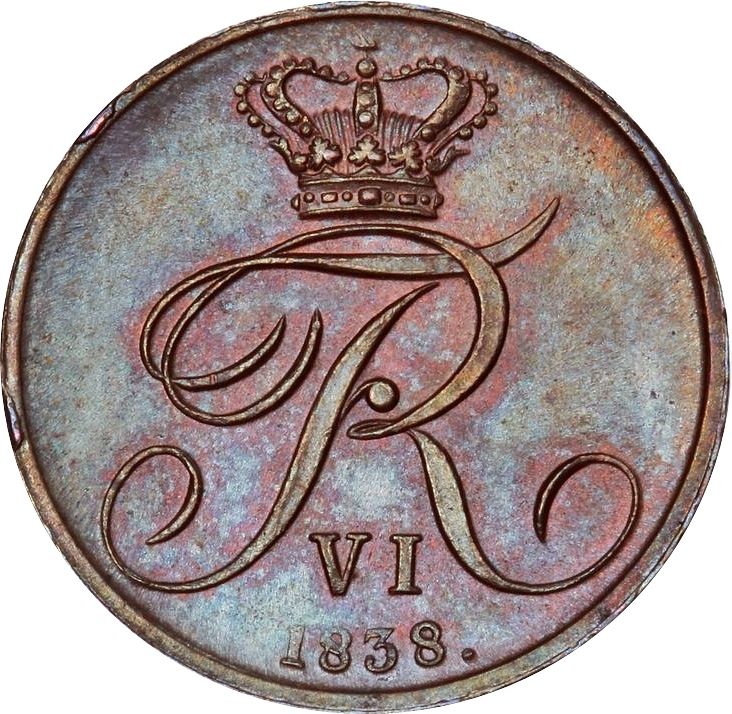 1838  ½ Ri MS