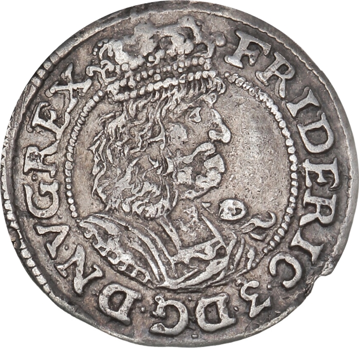 1667  1⁄ Th - 3 Sk Ly km# 54.1  value as: E.REIC./HS THA MS