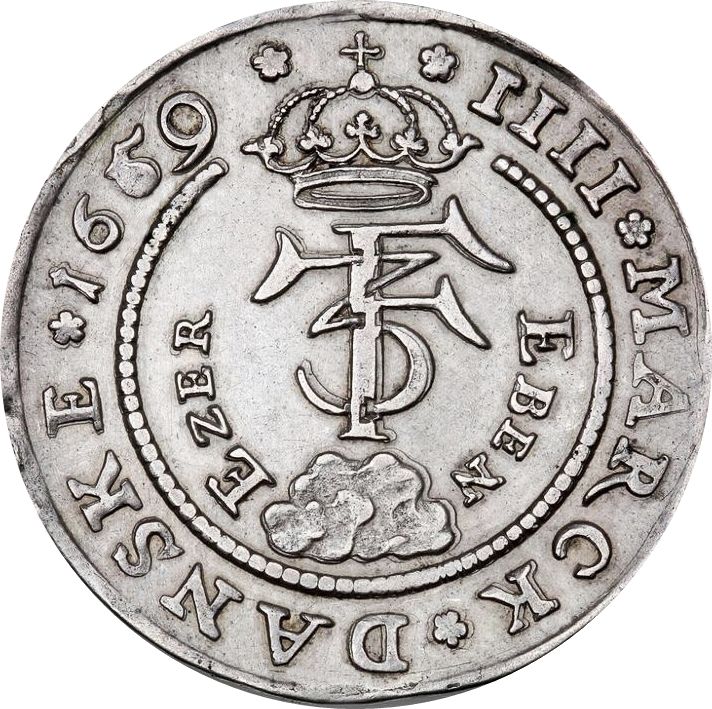 1660 1 Kr overdated on 1559 MS