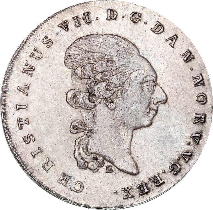 1795 1 Sp Km# 651,1  (Spece between date and value) MS