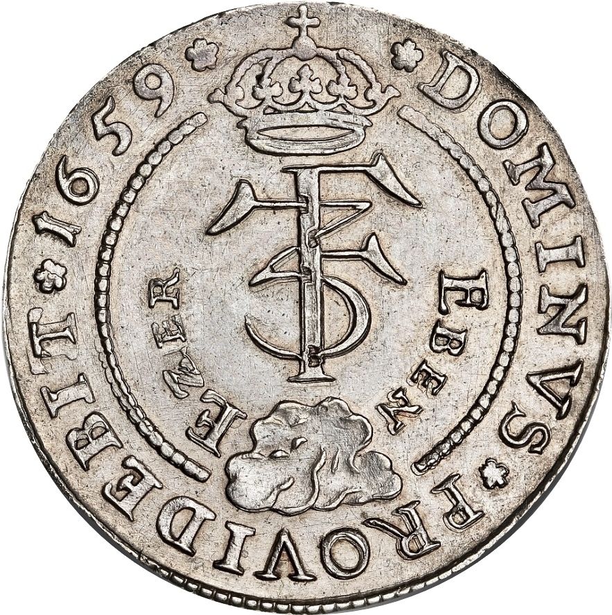 1659 2 Kr same size as Km#223 but double thickness MS