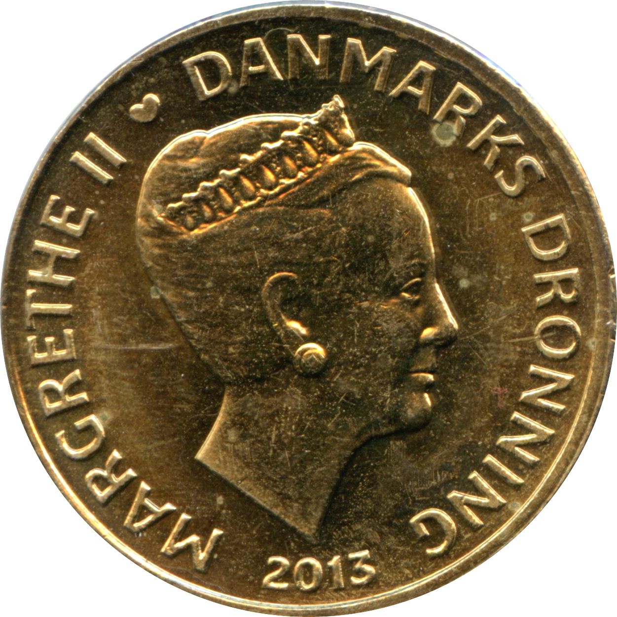 2013 20 Kr no Mintmark MS