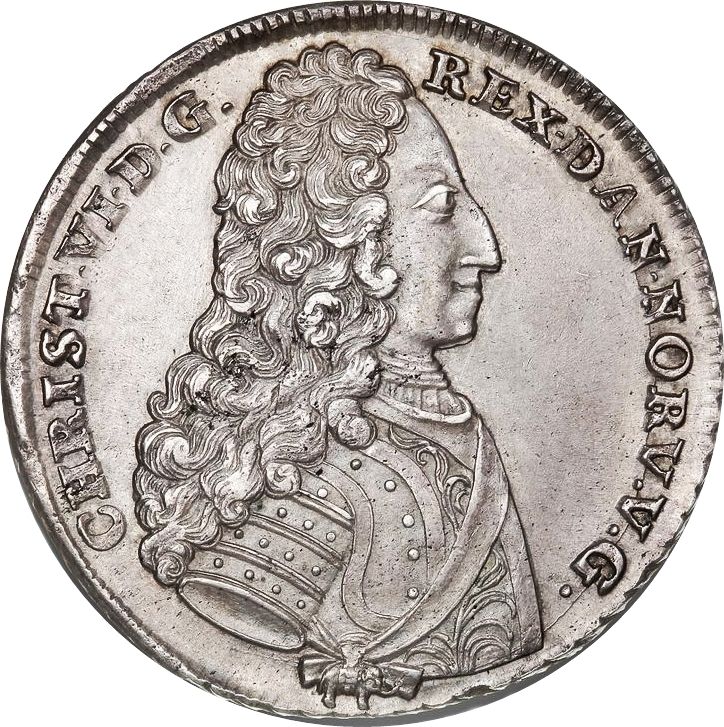 1731 4 Ma Large crown and short motto MS