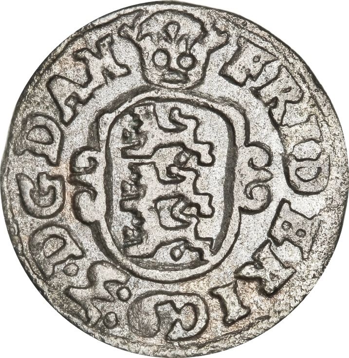 1653 1 Sk Shield with three pointed ornaments MS
