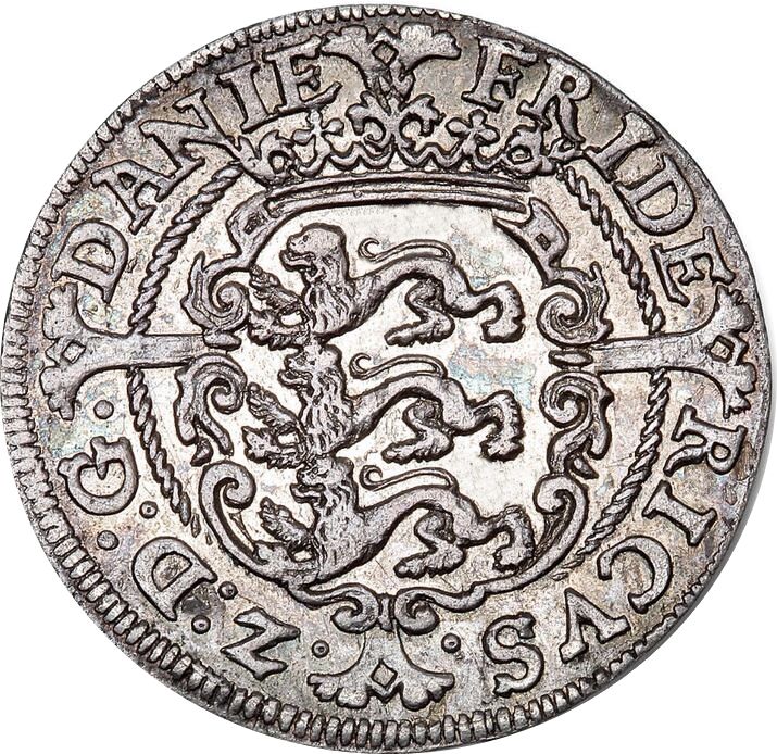 1582 8 Sk mintmark after SLAVO MS