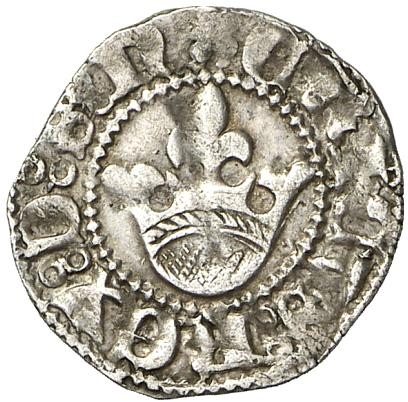 1413-1420 1 St Bigger arms on cross MS