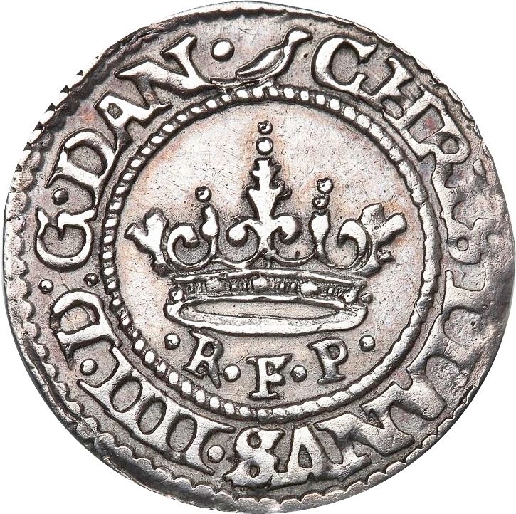 1620 4 Kr Sk Mintmark on reverse;  DAN MS