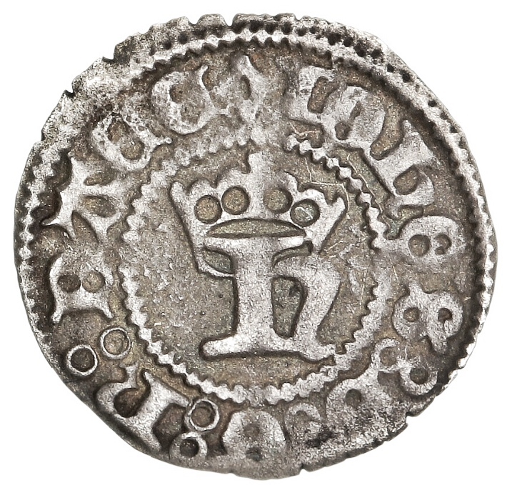 1483-1513 1 Hv Flower mintmark MS