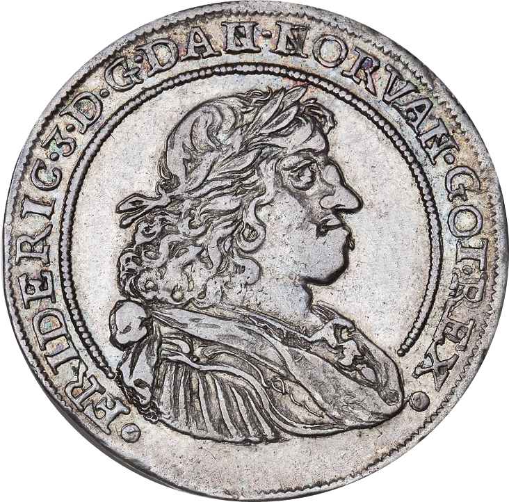 1666 2 Ma Da Km# 269.3 - King's motto in italic lettering MS