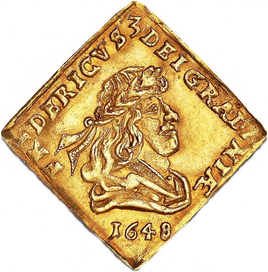 1648 1 Du Km# 163.1 - Small portrait MS