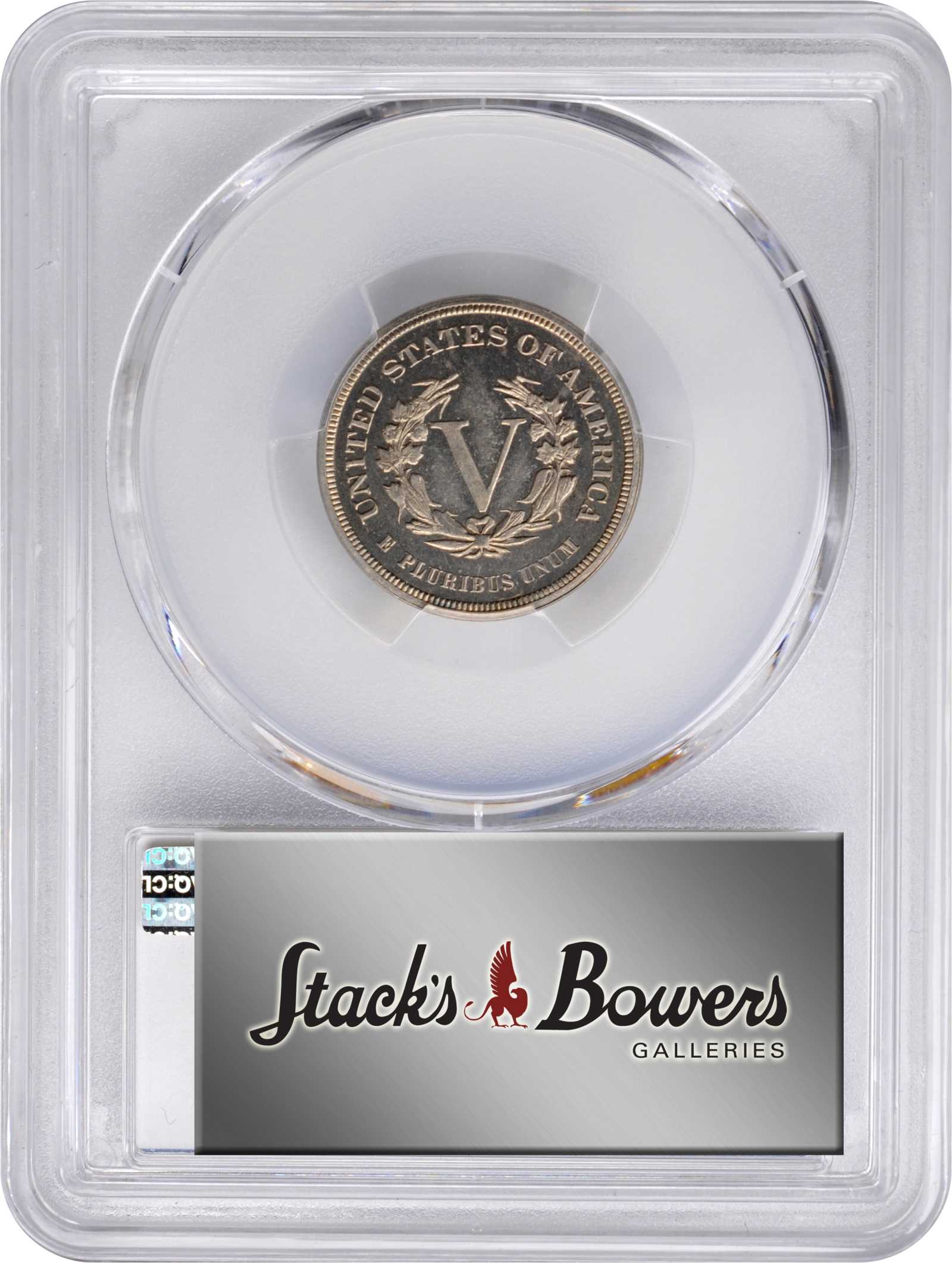 1882 P5c Nickel, J-1690 PR CAM PR67 CAM CAC thumbnail 22