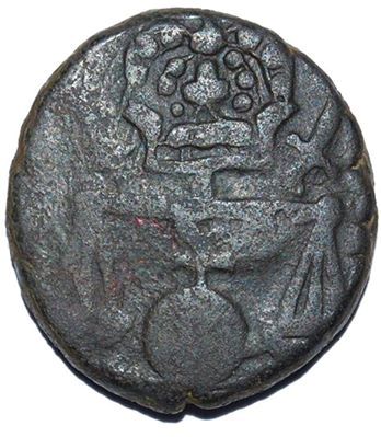 (1766-1179) 1/2 Bi reb.B. c/m 2 MS