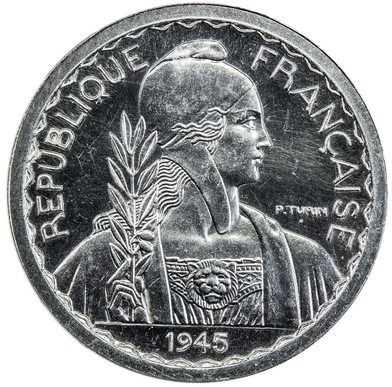 1945 10 Ce Prooflike; Essai PR