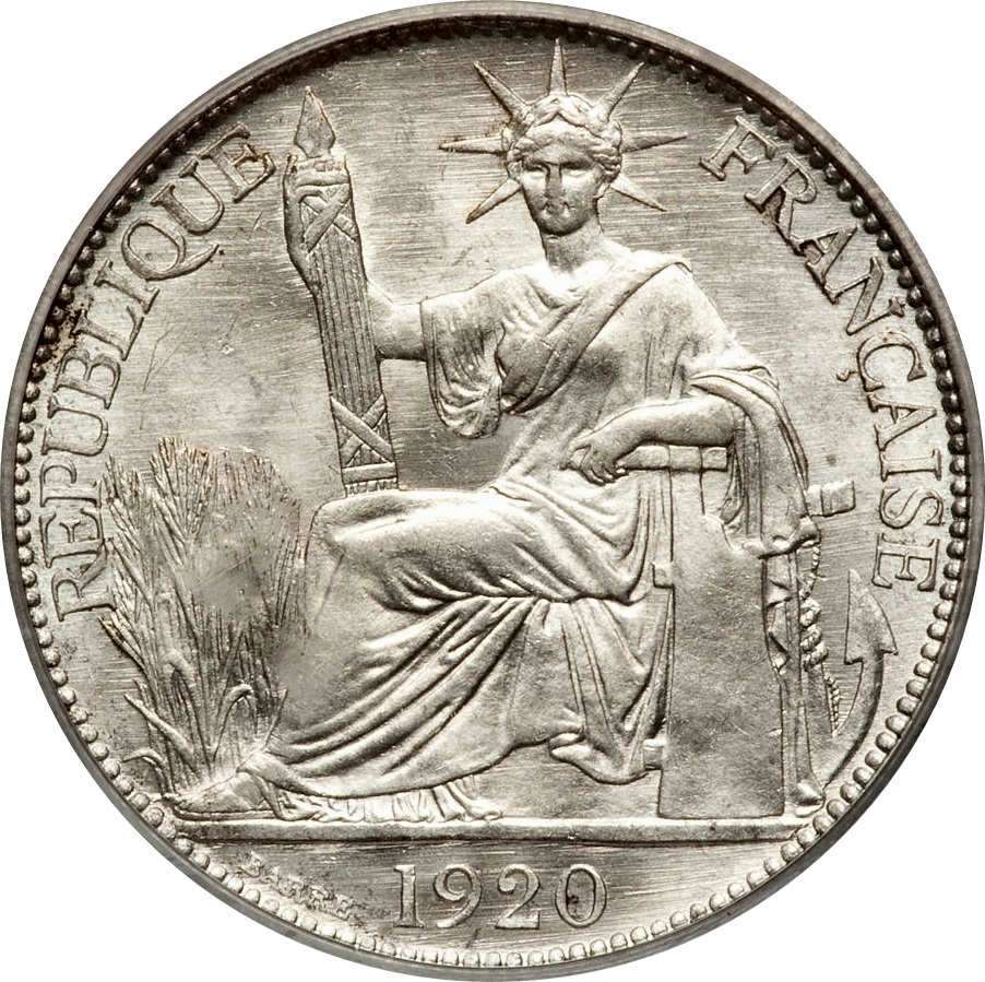 1920 20 Ce San Francisco Mint; without mintmark MS