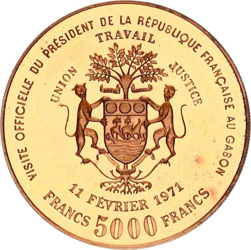 1971 5000 Fr Proof PR