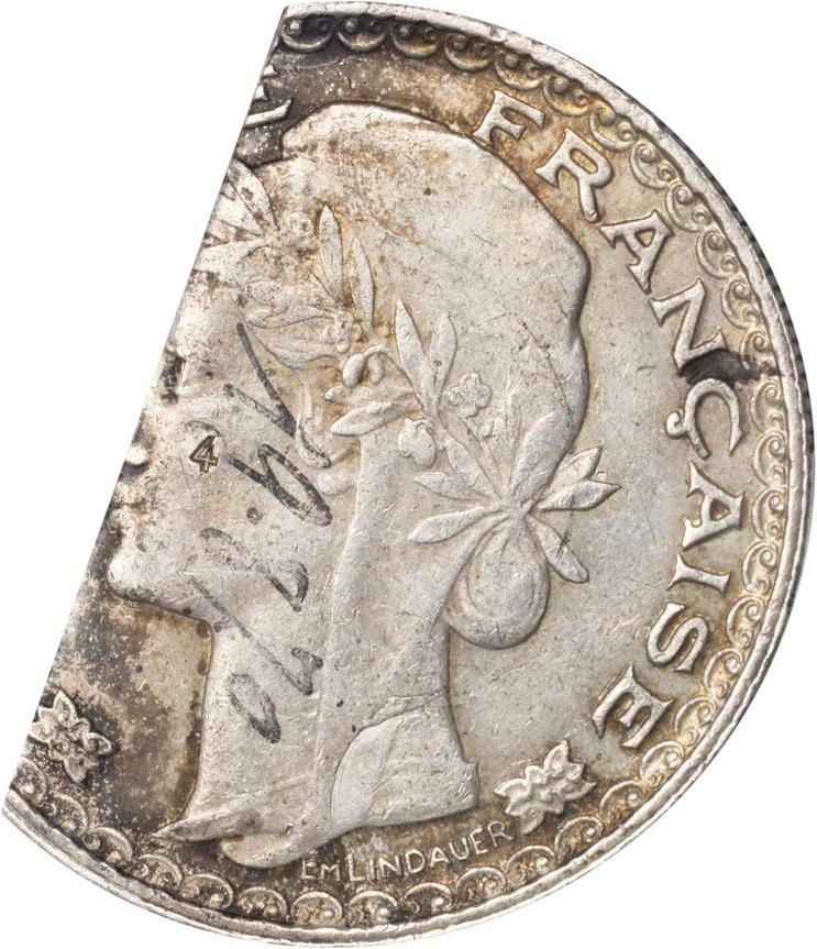 1931 1 Pi Segment missing; Essai; without ESSAI PR